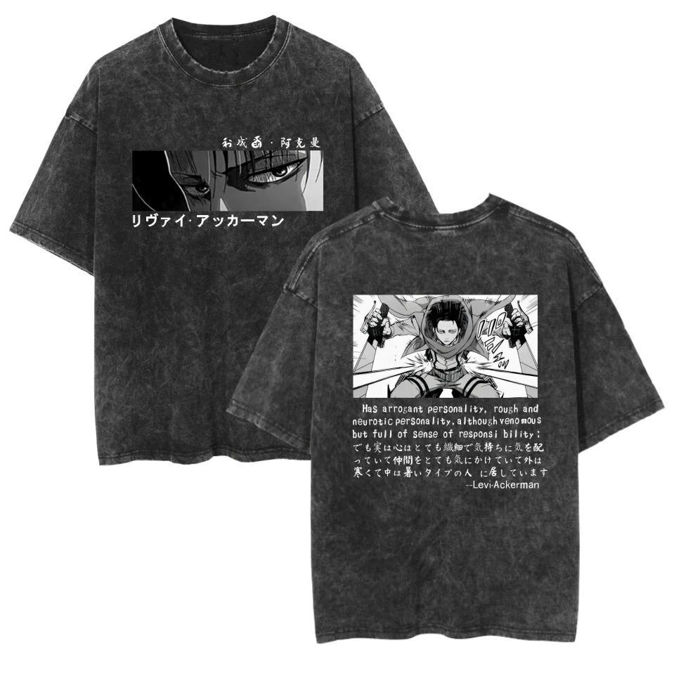 Attack on Titan anime manga T-shirt shirt undershirt undershirt cotton cotton L