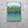 grand teton national park Funny Bar Metal Sign Retro Plaque Vintage Sign Alcohol Drinker Pub Club Kitchen Wall Decoration