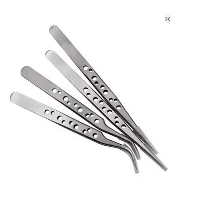 Industrial Precision Tweezers Anti-static Magnetic Stainless Steel Tweezers Set For Electronics Soldering Maintenance Hand Tools