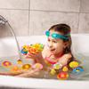 50 Sets Rubber Duck Cute Rubber Duck Bath Party Toys Bathtub Toys Shower Car Dashboard Decorations With Mini Sunglasses Swim