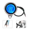 Motorcycle LCD Meter Tachometer Gauge Odometer Speedometer 0 199km h Electrosilvering