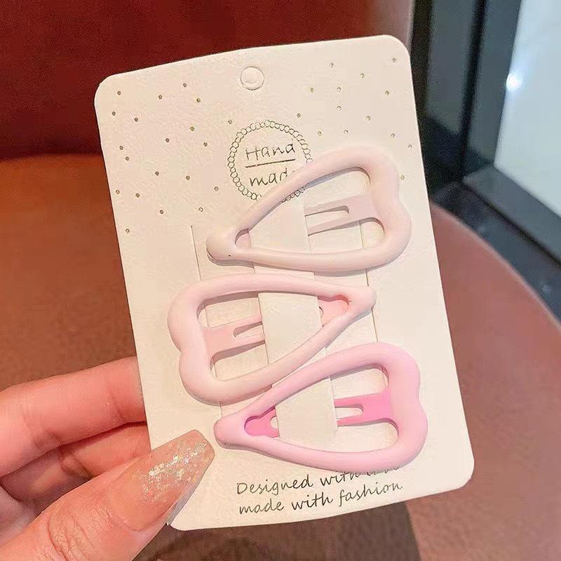 Simplistic Coffee Hair Clip for Women & Kids - No-Trace Side Bangs Organizer