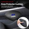 Car Seat Knee Pad Leather Elbow Rest Mat Leg Cushion Interior For Lada Priora Sedan Sport Kalina Granta Vesta Niva Largus Vaz