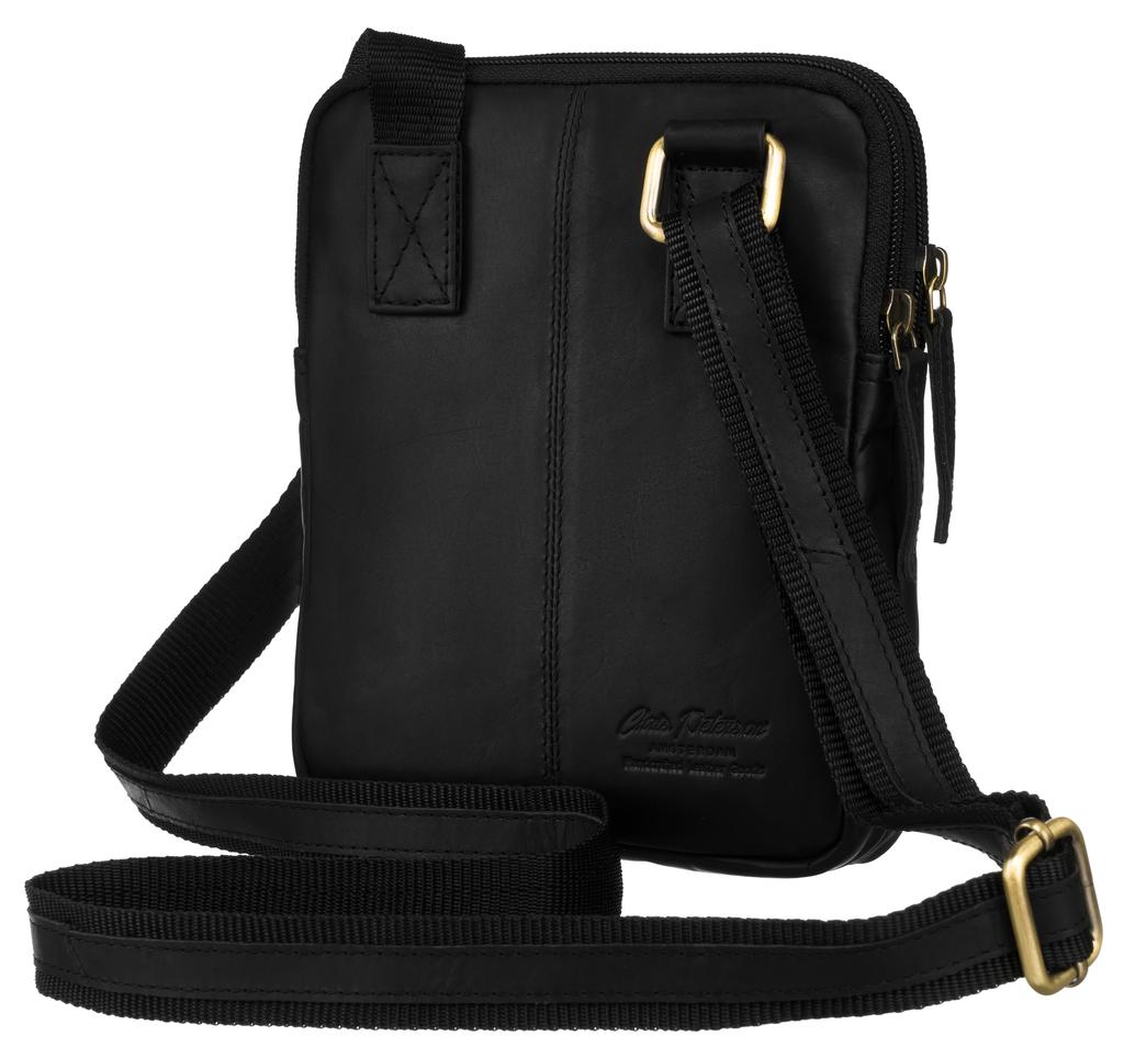 PTN M22E-OPU-6798 Black Leather Bag