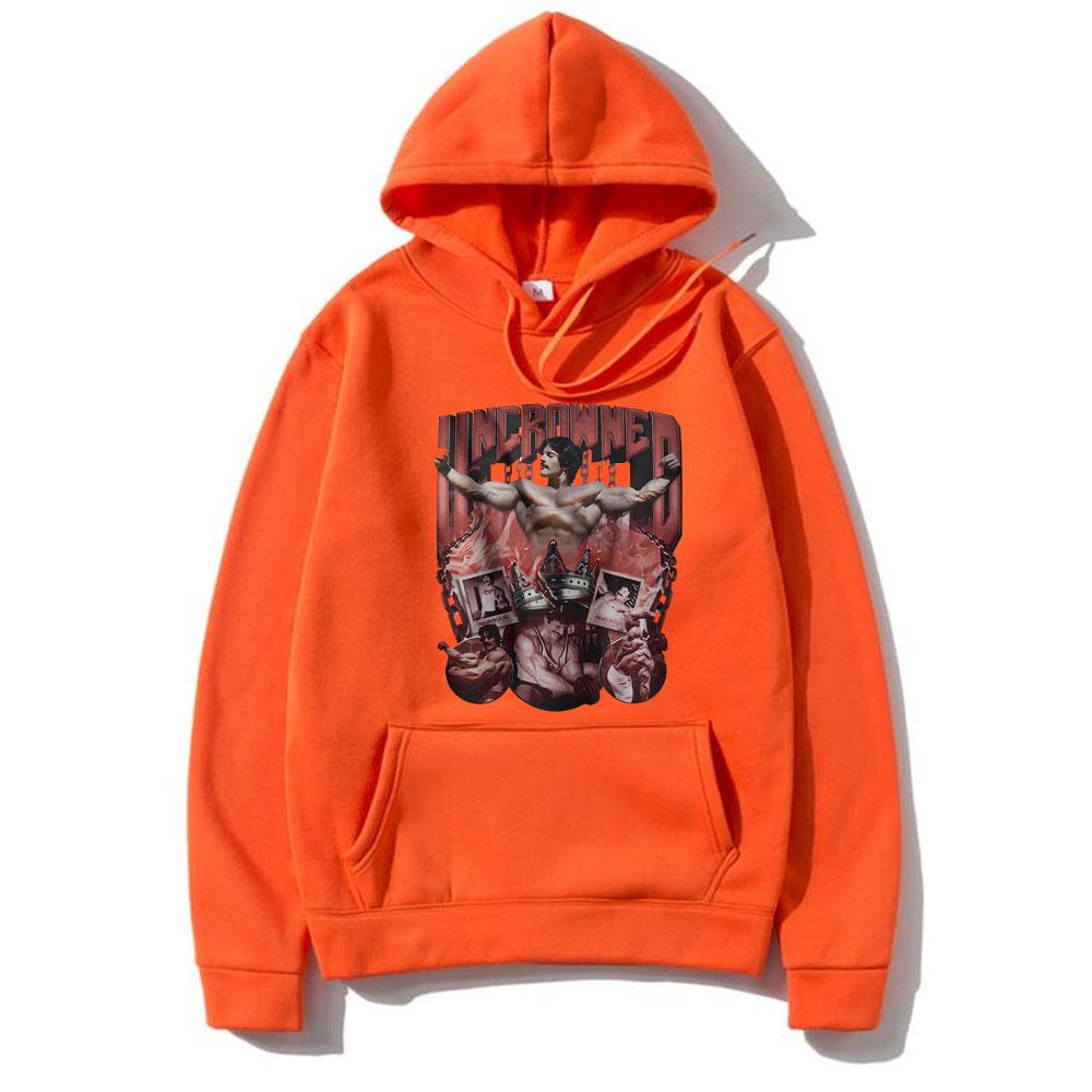 Funny Uncrowned Mike Mentzer Steroids Pump Cover Hoodie Unisex Gym Bodybuilder Hooded Sweatshirt Male Fleece Cotton Hoodies