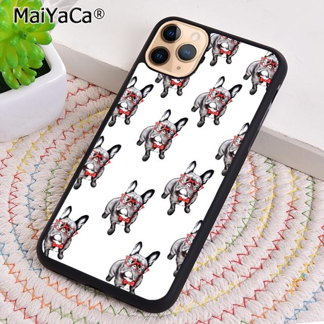 

Cute French Bulldog yoga Phone Case Shell For iPhone 17 Air 12 13 16 pro max 15 14 plus Cover coque iPhone 15pro