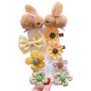 Easter Bunny Hair Clips Stuffed  Pin Kids Hair Accessories Kit, S Pattern, Hairpins For Little Girls