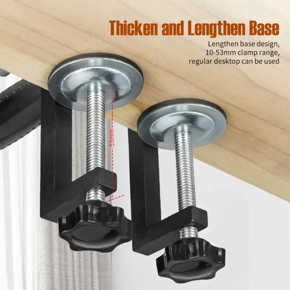 Multi-functional Woodworking Bench Vice with Quick Adjustment for Clamping Grinding Drilling Work