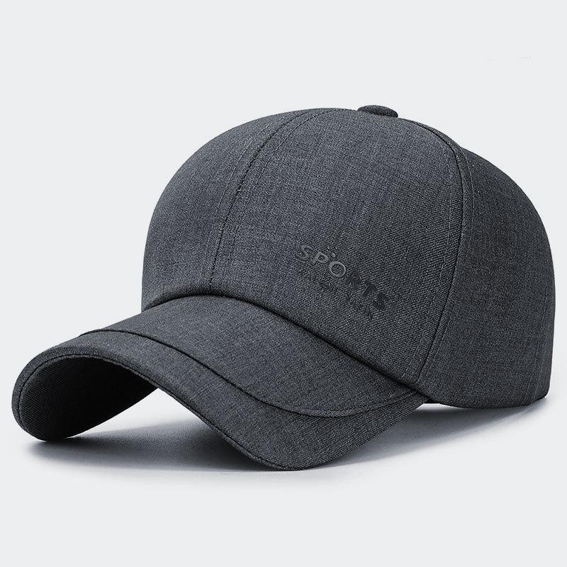 Zhen yue qi apparel fabric baseball cap - men's sun hat for middle-aged and elderly - casual dad hat