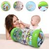 Baby Krabbelrolle Spielzeug Säuglingsaktivität Bauchzeitrolle Montessori Pädagogische Entwicklung Sensorisches Spielzeug für Kinder 0 12 Monate