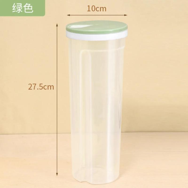 Noodle Jar Sealed Household Food Jar Grain Storage Box Transparent Moistureproof Storage Jar Kitchen Pasta Rice BeanFood Storage