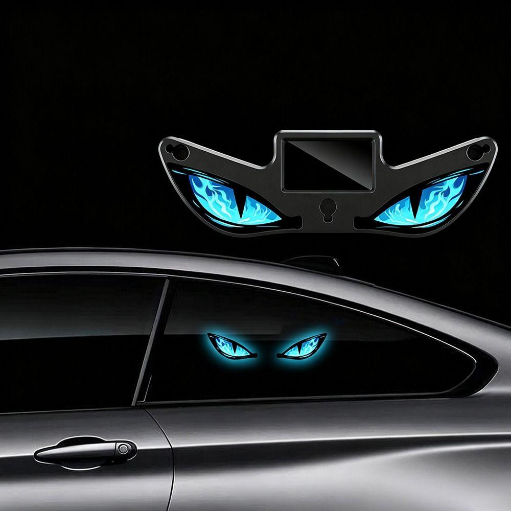 Wireless Devil Eyes Car Lights Solar Car Atmosphere Light New LED Car Light