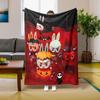 1PC Throw Contemporary Style Digital Printed Jungle Lion Flannel Blanket for Couch Bed Sofa Comfy Warm Blankets Gifts All Season