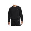 Nike Standard Issue Dri-Fit Basketball Crew Neck Sweatshirt Men Tops Black CK6359-010