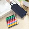 Large-Capacity Oxford Cloth Pencil Case Wear-Resistant Simple Student Stationery Storage Bag Student Supply