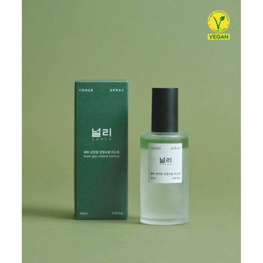 Nullikorea Jeju Cactus Soothing Moisture Toner Mist 100ml NONE