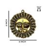 Pure Brass Sun Idol, Vastu Statue For Home & Office, Religious Idol - 15 Cm