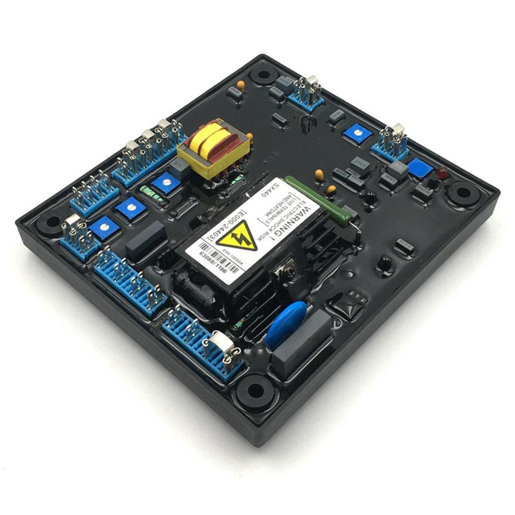 Endüstriyel Voltaj Kontrol Cihazı Verimli Voltaj Regülatörü Jeneratör Voltaj Stabilizatörü SX440 AVR için Basit Çalıştırma