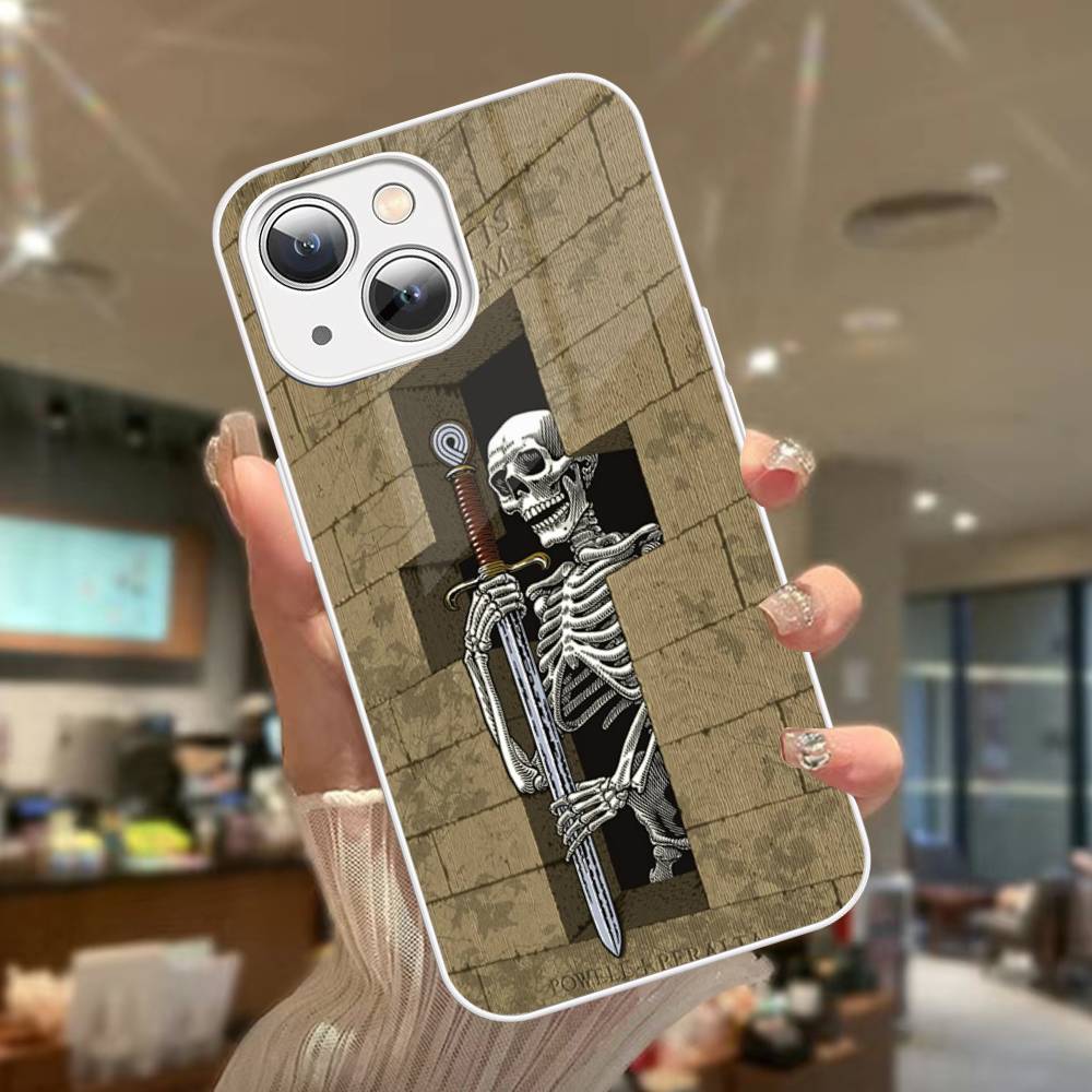 Skateboard Marke P-Powell P-Peralta Gehärtetes Glas Für Iphone 14 13 12 11 Pro Mini XS MAX 14Plus X XS XR Hülle