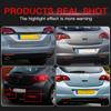 OEM:13262018 LED Rear Bumper Reflector Tail Brake Parking Warning Stop Running Light For VAUXHALL ASTRA J 5 Door Hatch 2009-2015