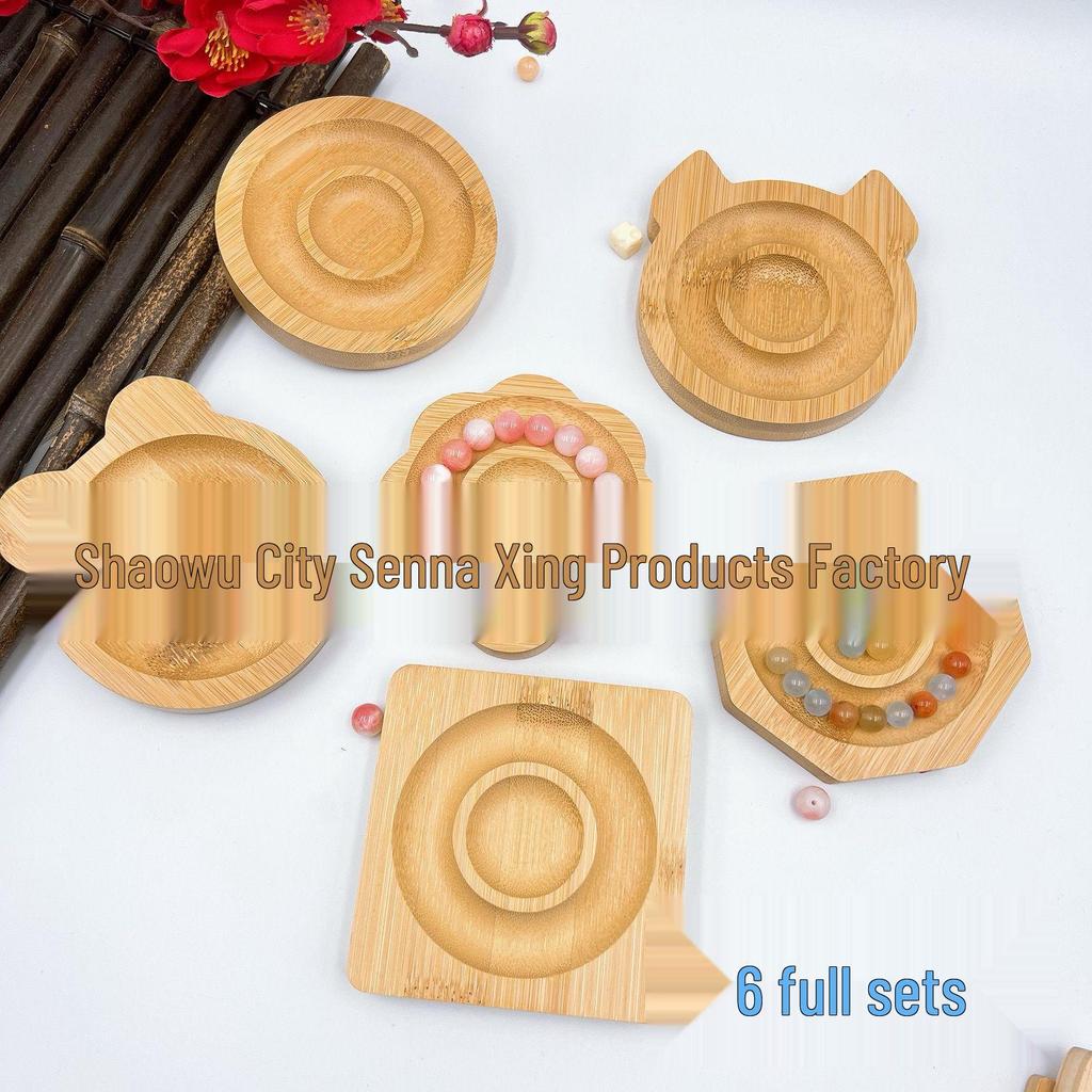 Premium Bamboo Jewelry Storage & Display Tray for Bracelets and Bangles