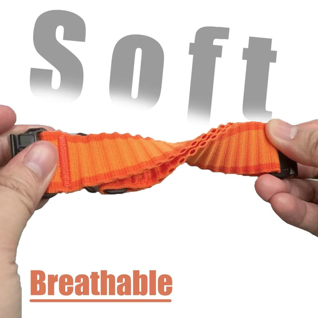 26mm 22mm Nylon Hook Loop Band For Garmin Watch Strap Fenix 8 Pro 7 7X 6 6X 5plus/Quatix 8/Forerunner 970 745 QuickFit Bracelet