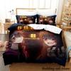 Jeff and Jane Creepypasta Bedding Set Single Twin Full Queen King Size Bed Set Adult Kid Bedroom Duvetcover Sets Anime
