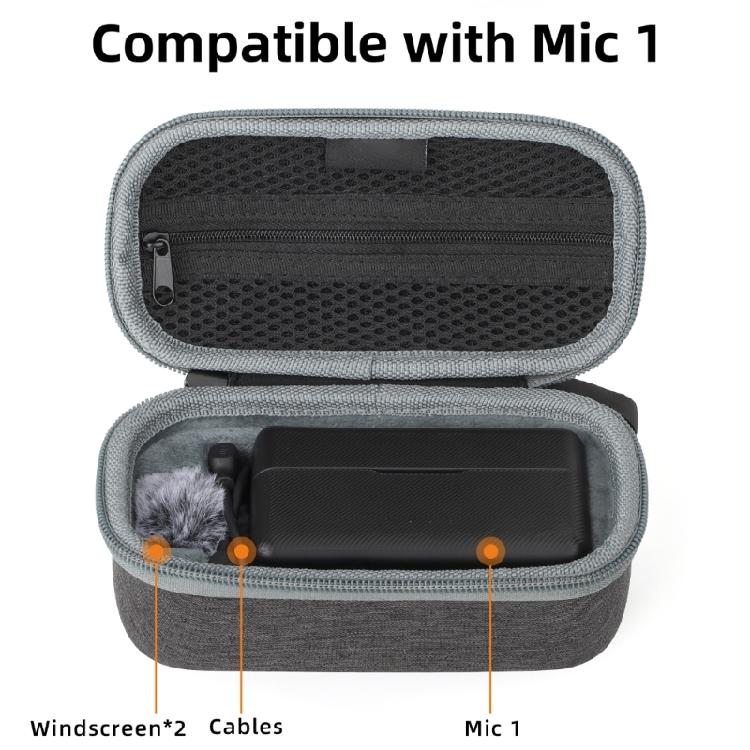 Wireless Microphone Case Mic Cover Mic Bag Microphone Hard Carrying Travel Case