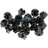 20 Pcs Light Bulb Twist Lock Socket W5W T10 168 194 Wedge trument Panel Dash Light Gauge Cluster Bulbs Base Sockets Extension Parts