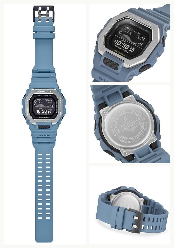 Uhr Ausgestattet mit Bluetooth Biomasse Kunststoff Blau [Casio] G-Shock [] G-LIDE GBX-100-2AJF Herren