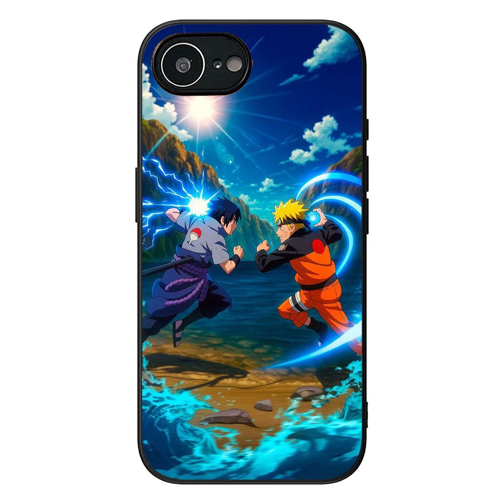 Cover for Apple iPhone 16 15 14 Plus 13 12 Mini 17 Pro Max + ProMax 16E Air Phone Case Narutos Pain Sasuke Uchiha