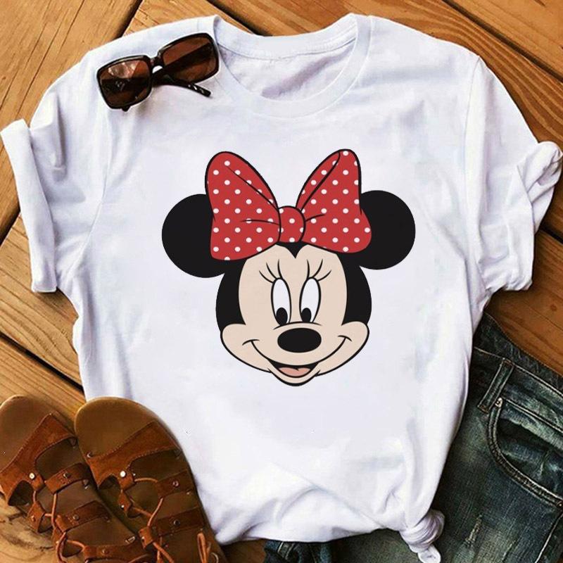 Women s Printed Versatile Cotton Short Sleeve Casual Loose Top Fashion T-Shirts Women’s S
