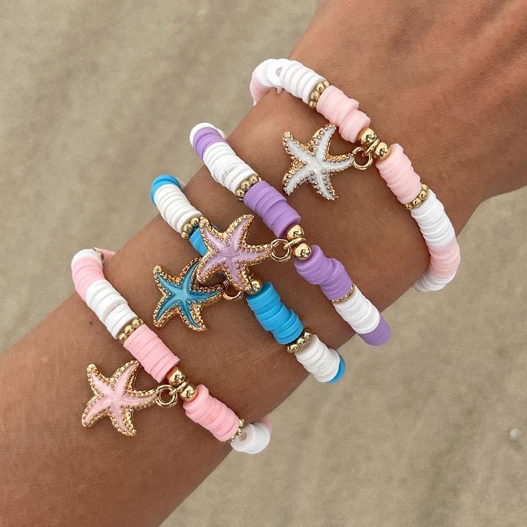 Beach Anklet Star Butterfly Chain Imitation Pearl Foot Chain Ocean Wind Shell Dolphin Foot Ornament