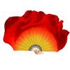 26/31cm Bamboo Chinese Short Bellydance Fan Hand Dye Adults Fan  Veil Pairs Yangko Dance Tools