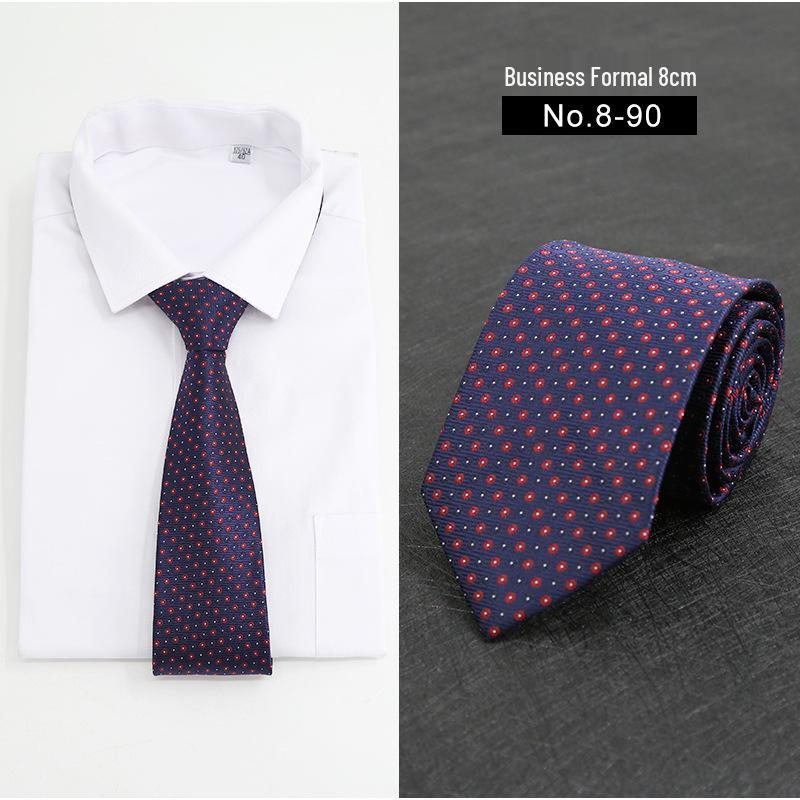Men's Formal Business Casual Solid or Striped Tie