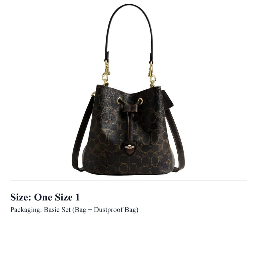COACH Rowan Artificial Leather With Cow