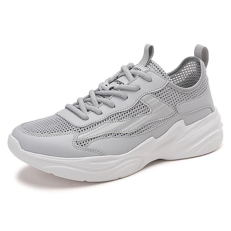 Fashion Running Men's Casual Sneakers Gray Tennis Deals Shoe in Promotion Unisex Walking Spring and Autumn Outdoor Gym Male Sports Shoes