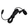 Lavalier Lapel Microphone Type C Omnidirectional Condenser Clip On Lapel Mic for Insta360 ONE RS