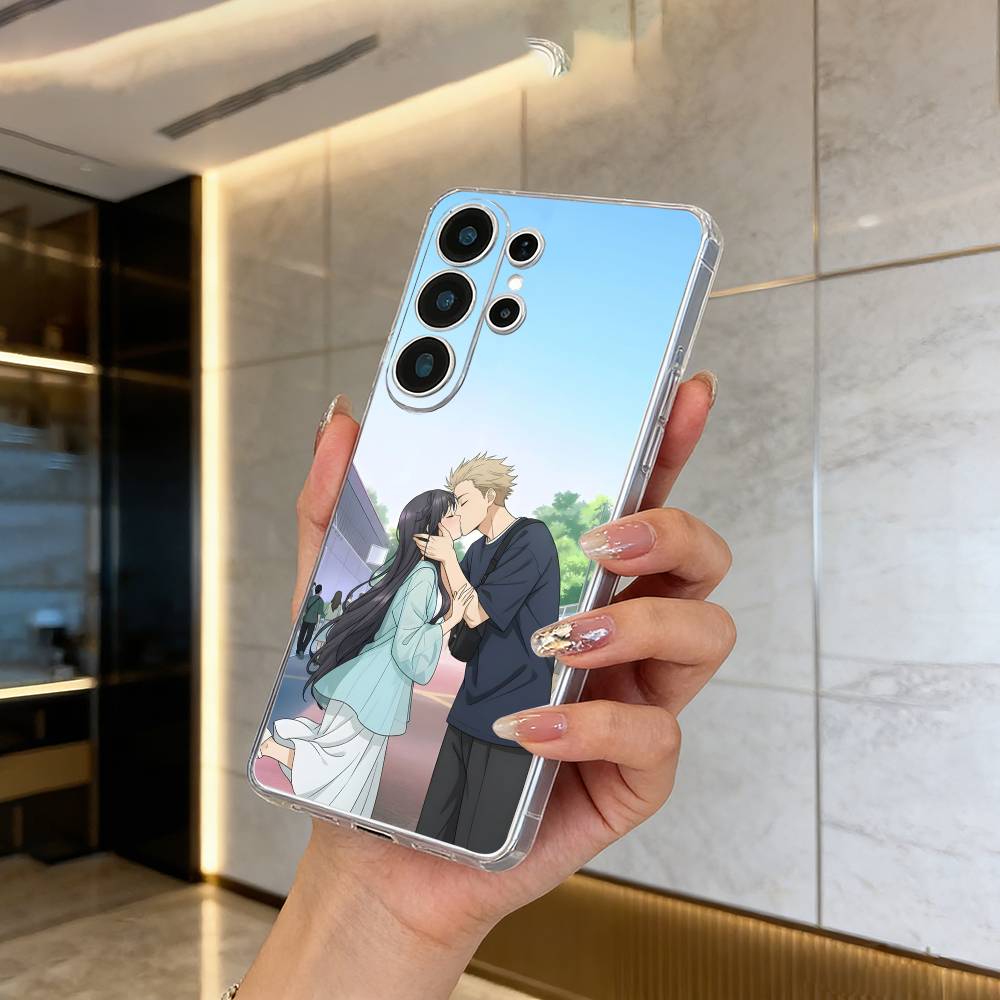 

T-The Fragrant FlowerBlooms with Dignity Clear Soft Silicone Phone Case forSamsung S25, S24, S21, S22, S23, S30, Ultra,S20, Plus Samsung S21plus