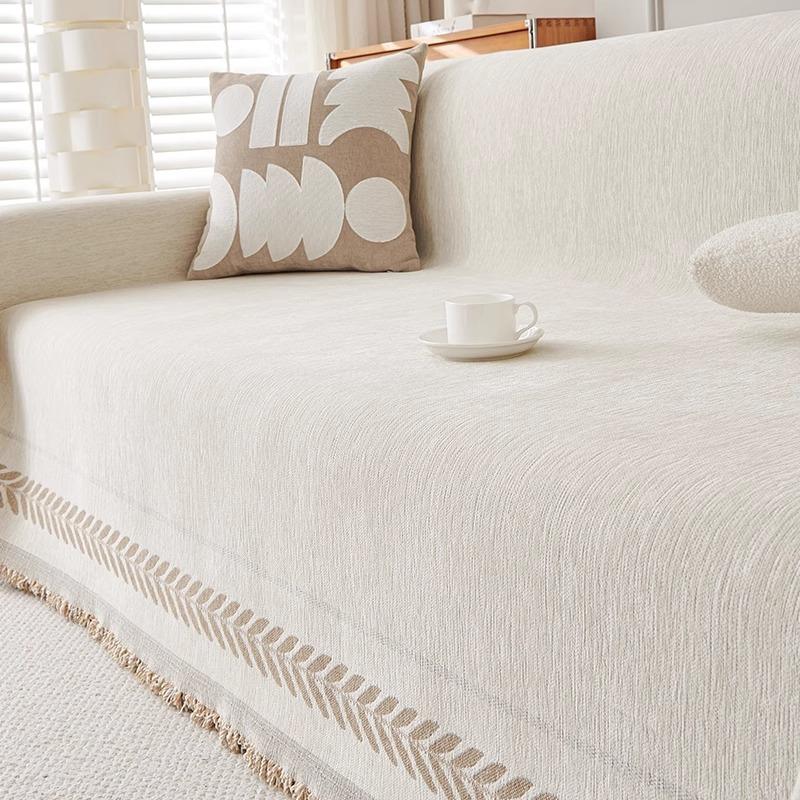 

Новая ткань для чехла на диван 2025 года, универсальная для всех сезонов, простой чехол на диван, цельный чехол, накладка для защиты дивана от царапин кошек 180*130cm