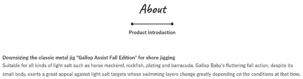 Jackson Metal Jig Gallop Anchovy Micro 3 gramy LBT (2358)