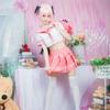 Astolfo Cosplay Costume Set, Pink Sailor Uniform Outfit with Wig, Anime Fate Series Halloween Party Role‑Play Suit