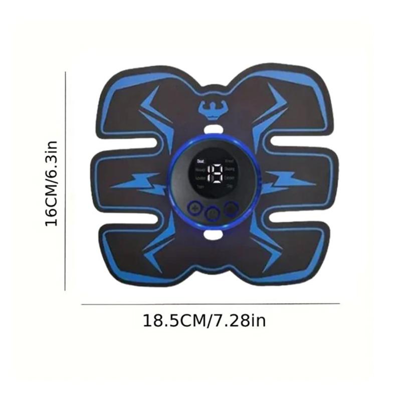 USB-Aufladung EMS Muskelstimulator Kabelloser Muskelstimulations-Trainer Smart Fitness Bauchmuskeltraining Schlankheitswerkzeug