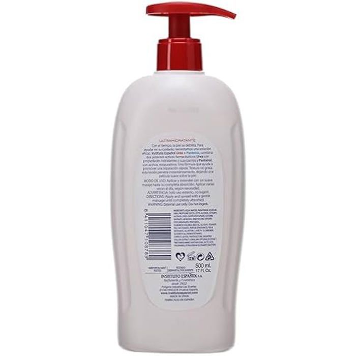 Feuchtigkeitsspendende Lotion - INSTITUTO ESPAÑOL - 500ML - Harnstoff - Panthenol - Hypoallergen