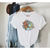 The World Is A Better Place With You In It Floral Earth T Shirt Unisextal Health Trendy For Teacher Best Friend Casual Top