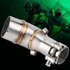 Motorcycle Slip On Exhaust Middle Link Pipe Adapter Connector for Yamaha R25 R3 20132016