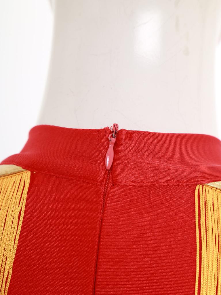 S-XXL Damski Kostium Cyrkowca Body Sukienka Długie Rękawy Frędzle Naszywki na Ramionach Błyszczące Płatki Kostium Cyrkowy Kostium na Halloween