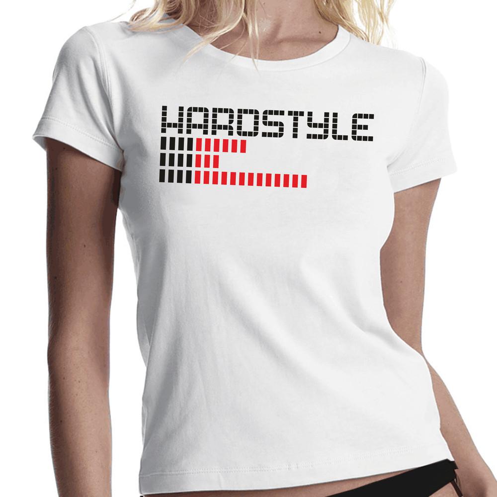 

Hardstyle EQ Techno Club Equalizer DJ Music Women Lady Girlie T-Shirt 4XL