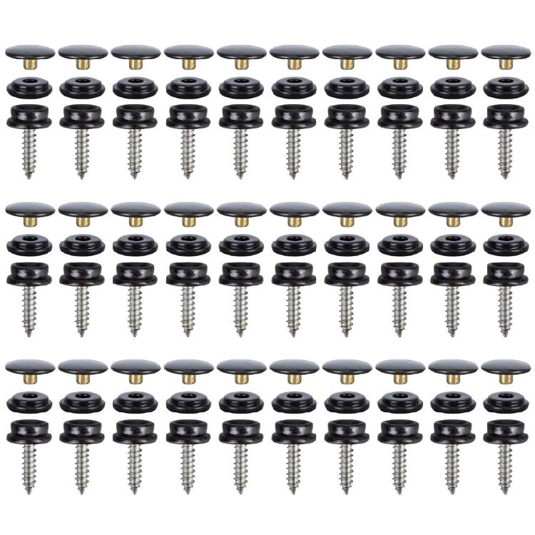 

30 Sets 15mm Socket Snap Kits Boat Cover Snap Button Fastener Tool for Furniture 1