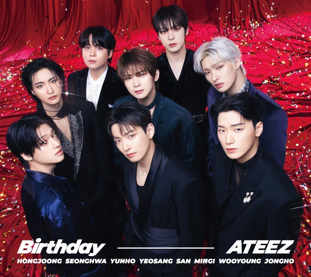 Birthday First Press Limited Edition A ATEEZ CD plus Photobook